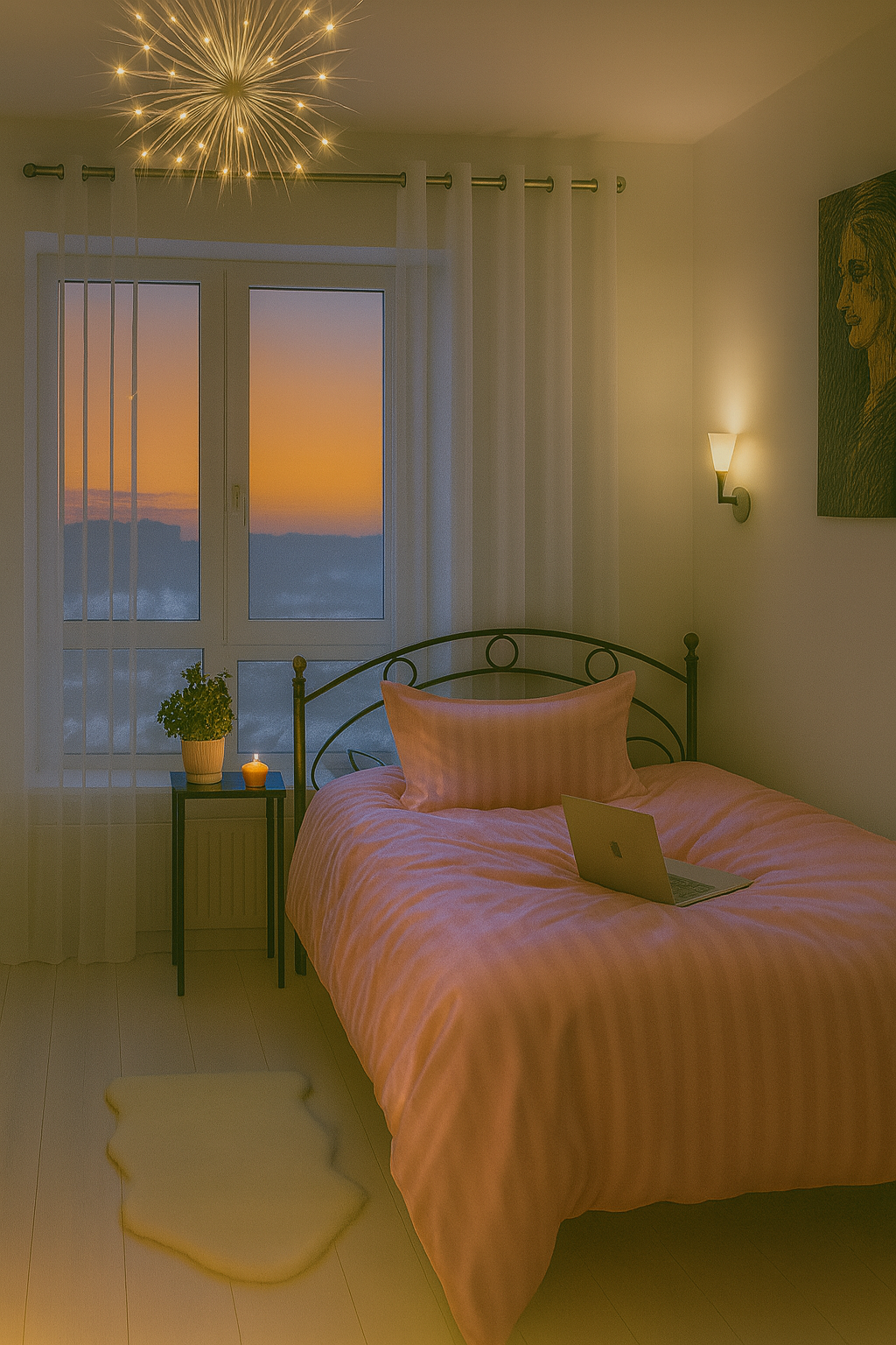 Aline Açık Gül Kurusu